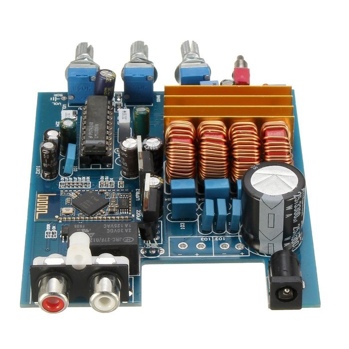 Wireless Receiver Board, ELEGIANT 2 x 50W Bluetooth 4.0 Audio Receiver HiFi Stereo Digital Power Amplifier Board N2