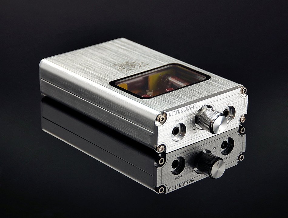 Little Bear B4 Portable Vacuum&Valve Tube Headphone Amplifier Stereo Hi-Fi Amp built-in battery N5