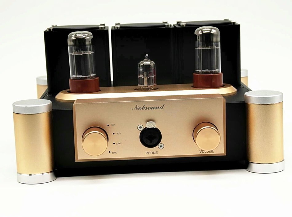 Nobsound Pure Class A Single-ended Tube Headphone Amplifier Stereo HiFi ...