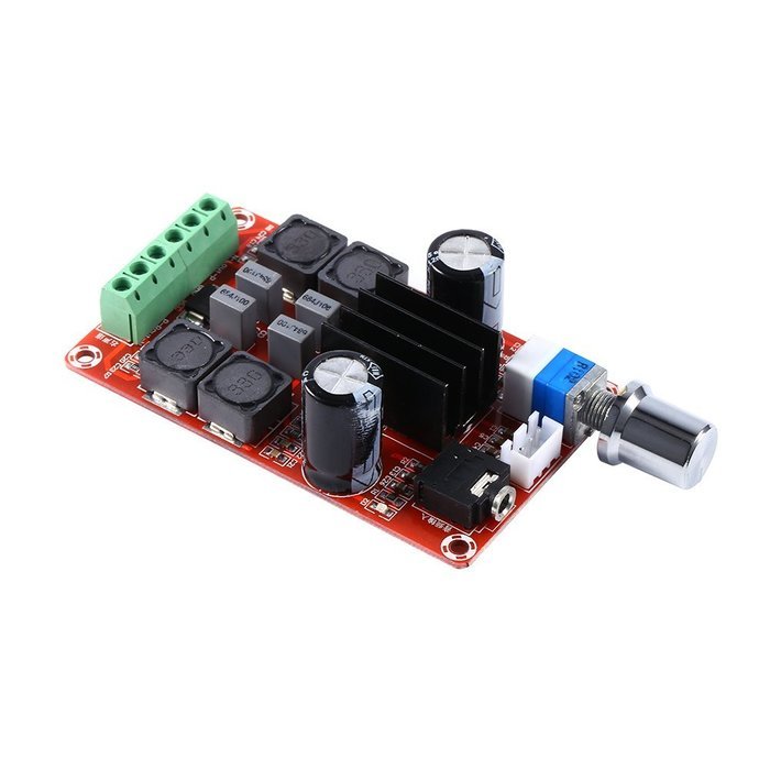 Amplify Board, DC 24V Digital Audio Power Amplifier Stereo AMP Audio Amplify Board Digital Module 50W+50W Dual... N3