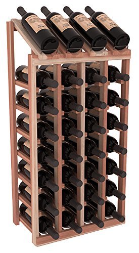Wine Racks America Redwood 4 Column 8 Row Display Top Kit. 13 Stains to Choose From! N10