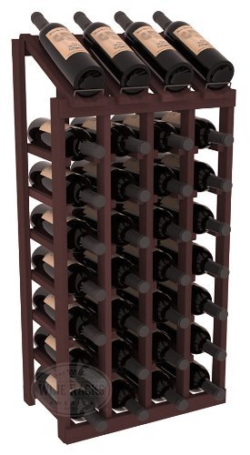 Wine Racks America Redwood 4 Column 8 Row Display Top Kit. 13 Stains to Choose From! N11