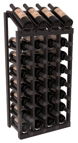 Wine Racks America Redwood 4 Column 8 Row Display Top Kit. 13 Stains to Choose From! N13