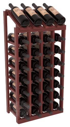 Wine Racks America Redwood 4 Column 8 Row Display Top Kit. 13 Stains to Choose From! N14