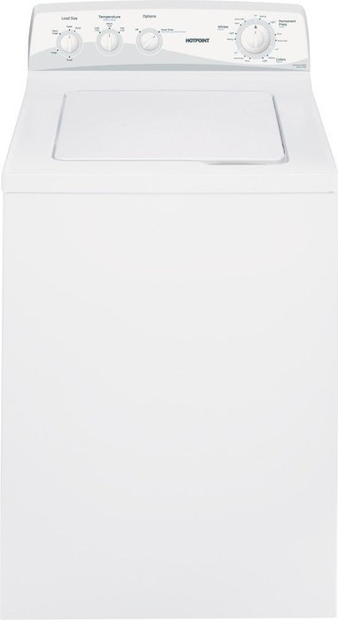 HOTPOINT GIDDS-289537 Hotpoint 3.7 Cu.Ft. Top Load Washing Machine, White, 8 Cycles