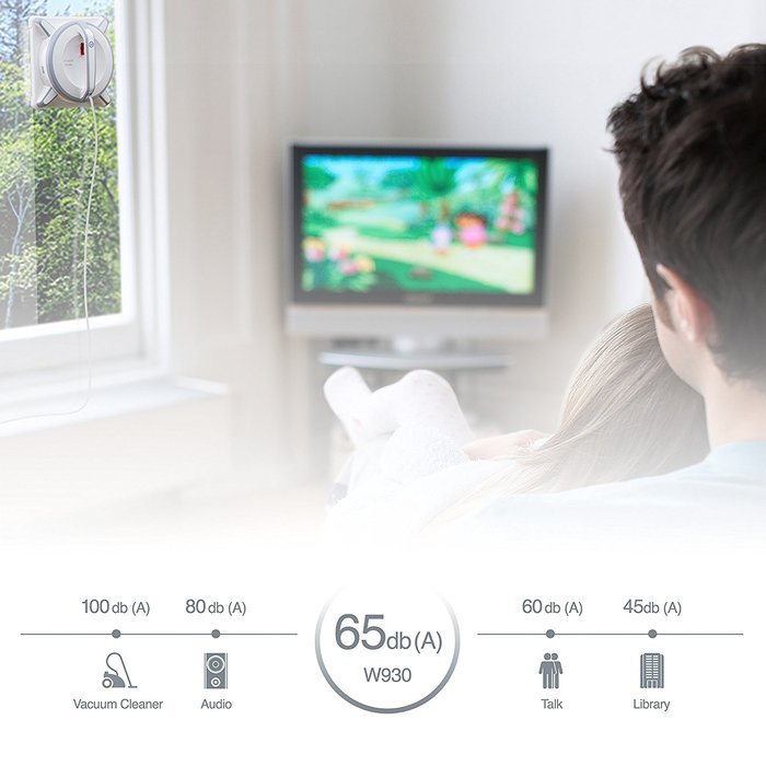 Ecovacs WINBOT W930 Window Cleaning Robot, (Certified Refurbished) N4