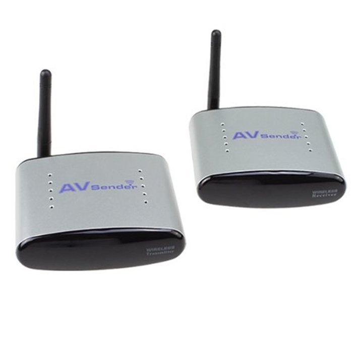 IMAGE&reg; 2.4GHz Wireless Audio Video Transmitter and Receiver for DVD, DVR, CCD camera, IPTV, Satellite Set-top... N2