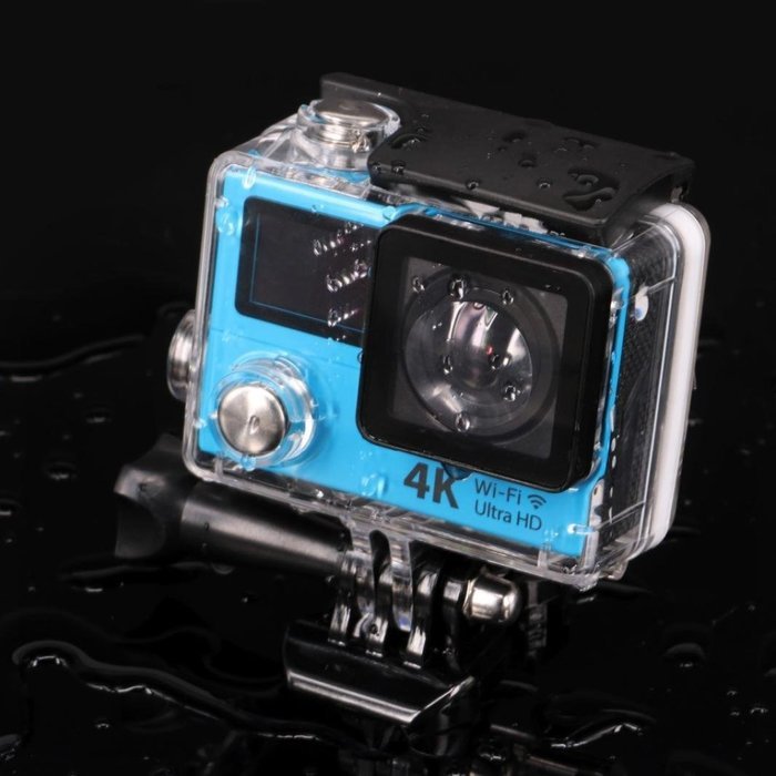 DEESEE(TM) WIFI Sports Camera Ultra HD 4K Dual Screen 2" LCD Video With Remote Control N22