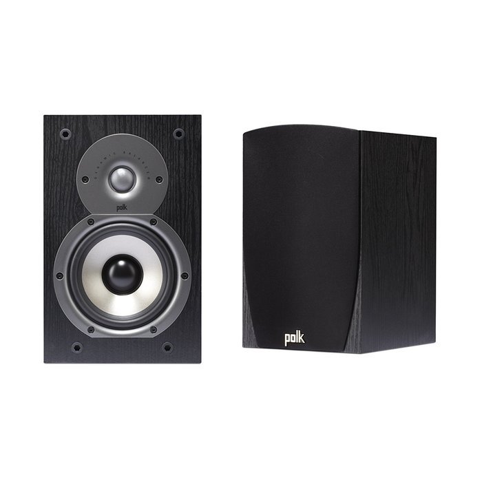 Polk Audio Monitor-35B Bookshelf Speakers (Black, Set of 2) N2