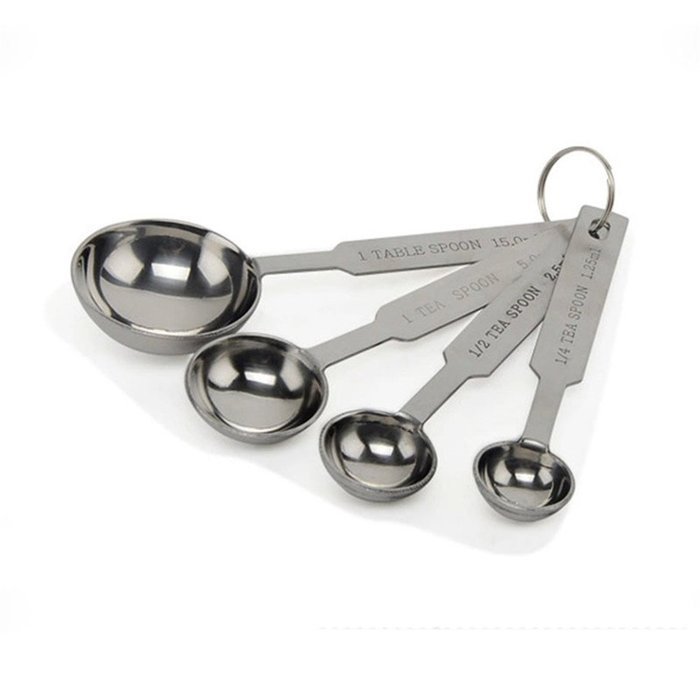 Endurance Stainless Steel Measuring Cups Baking Measuring Cup Tool, Set of 4 N4