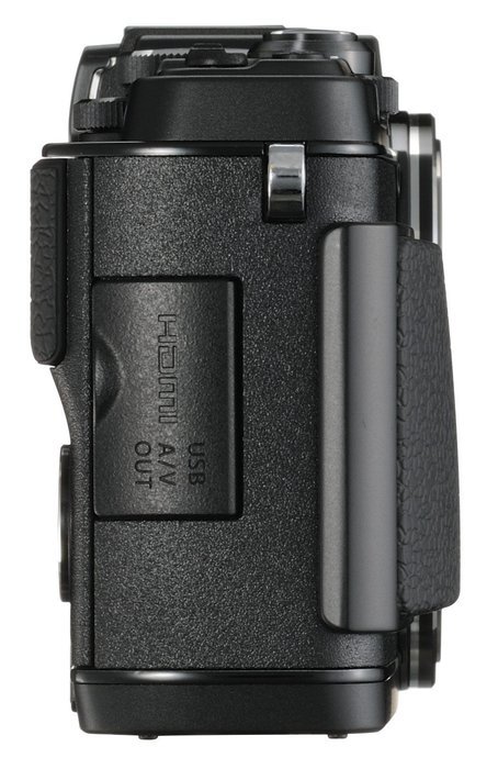 Olympus E-P5 16.1MP Mirrorless Digital Camera with 3-Inch LCD- 15mm body cap lens BCL-1580 set (Black) - International... N6