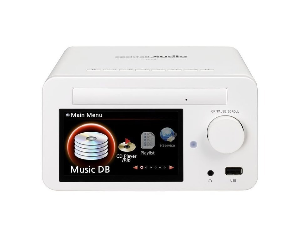 Cocktail Audio - X12 - CD Ripper - Music Server & Streamer - White N4