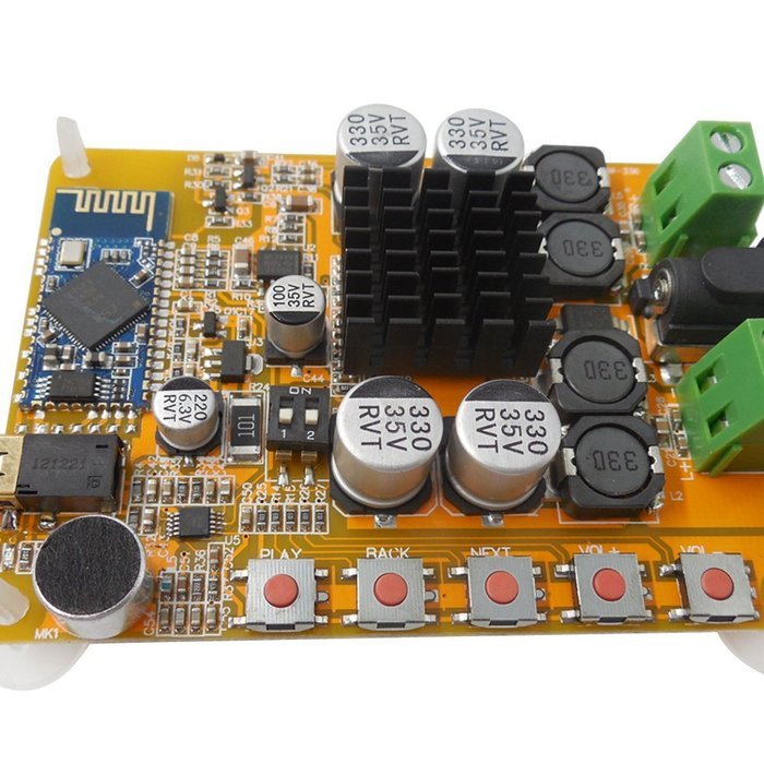 Alloet New Bluetooth 4.0 TDA7492 Amplifier Board 2 50W Digital Dual Channel CSR8635 N6