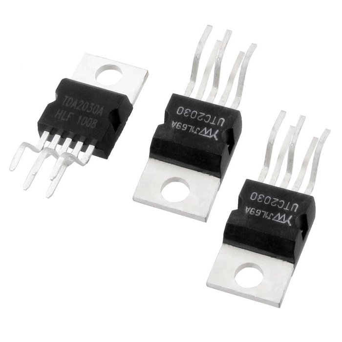 3 Pcs TDA2030A 5 Pin 1.7mm Pitch Audio Power Amplifier IC Chips