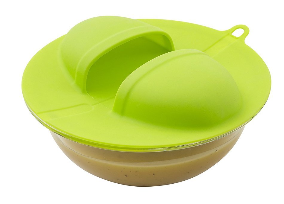 KitchenIQ 50864 Dual Lid & Mit 2 in 1 Tool N2
