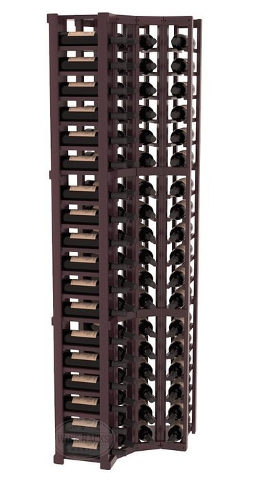 Wine Racks America Redwood 4 Column Wine Cellar Corner Kit. 13 Stains to Choose From! N14