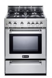 24" - 4 Burner Gas Range - Convection Oven N2