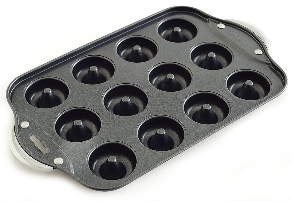 Norpro 3957 12 Count Nonstick Mini Donut Pan N2