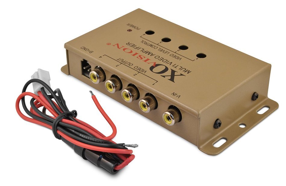 XO Vision 1 Video Input and 4 Video Outputs Video Amplifier N3