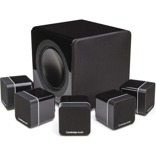 Cambridge Audio Minx Min 12 Speakers and X201 Subwoofer 5.1 System (Black)