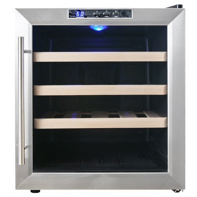 16 Bottle Single Zone Freestanding Wine Refrigerator N2