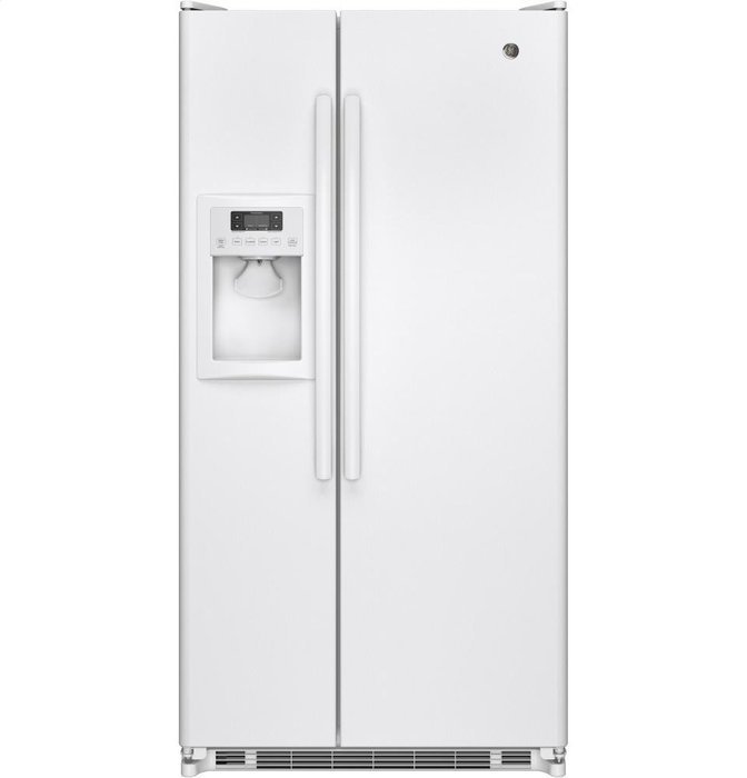 Ge REFRIGERATORS 290042 Energy Star 21.8 Cu. ft. Side By Side Refrigerator, White N4
