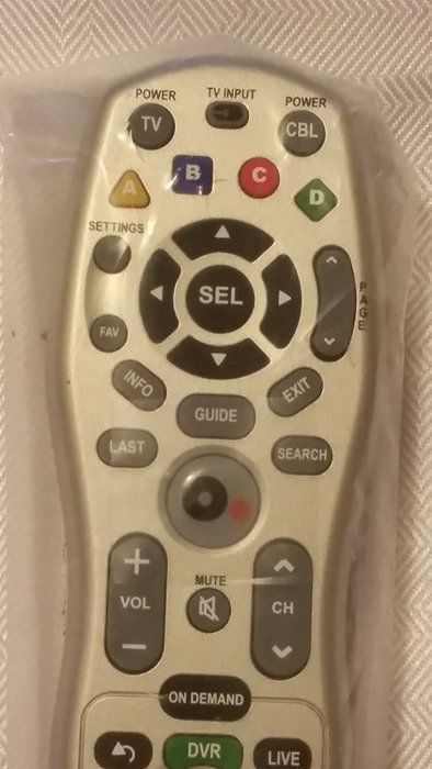 Cablevision Optimum Model Ucr2464 B00 Universal Remote Control N2