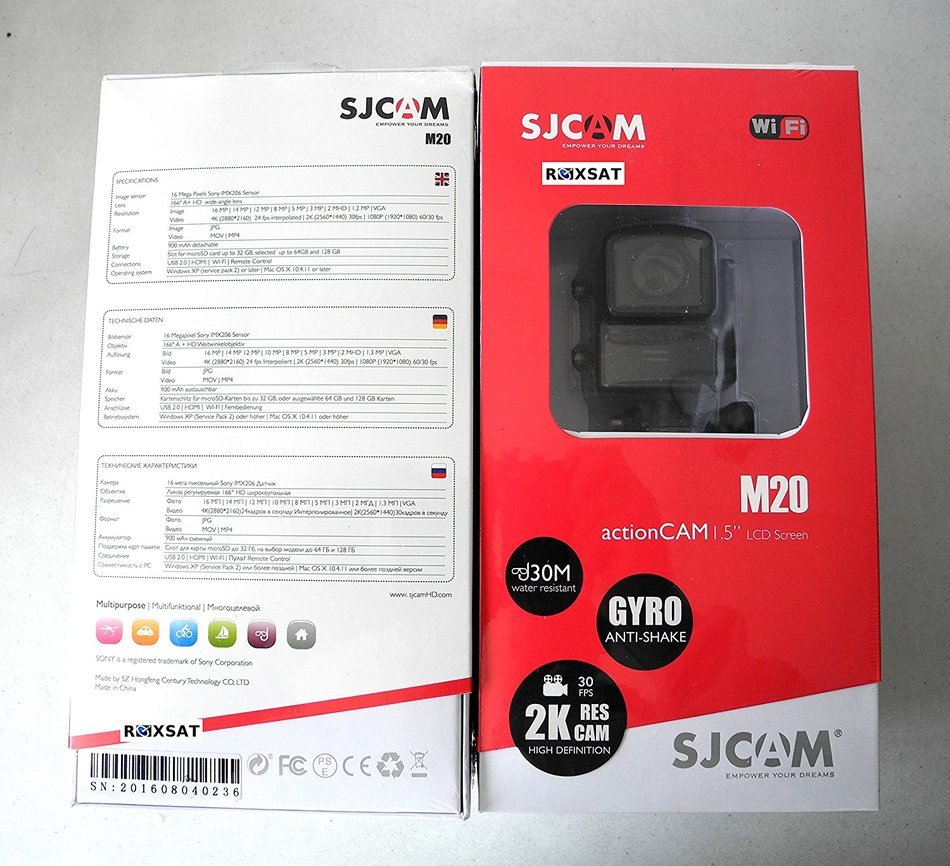 SJCAM M20 Action Camera N2