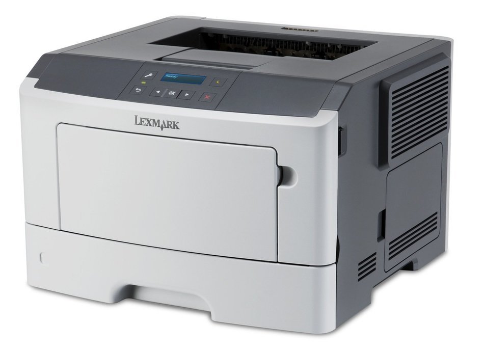 Lexmark MS312dn Compact Laser Printer, Monochrome, Networking, Duplex Printing N3