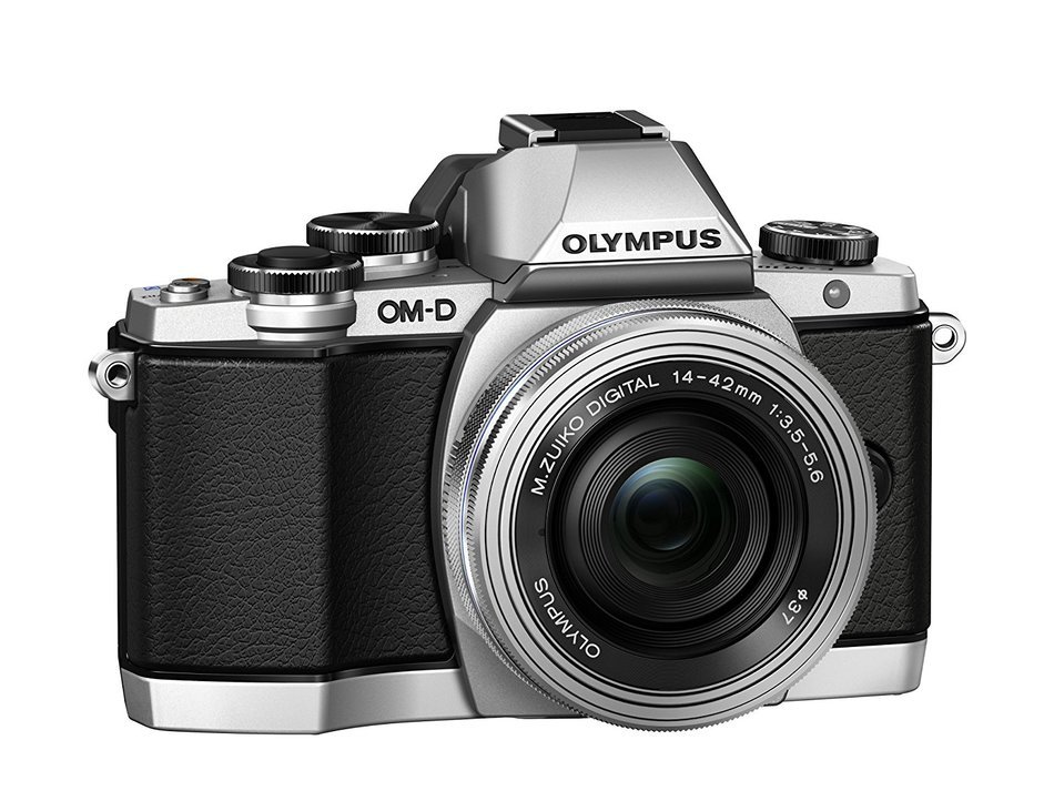 Olympus OM-D E-M10 with M.Zuiko ED 14-42mm 1:3.5-5.6 EZ Lens - Silver - International Version (No Warranty) N13