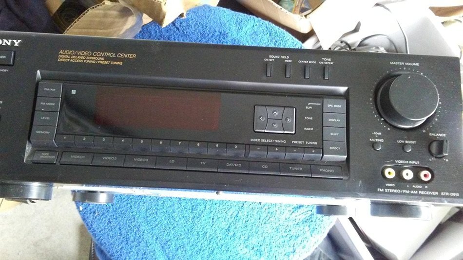 Sony AM/FM Stereo Receiver, STR-D915, 100Wx3 N2