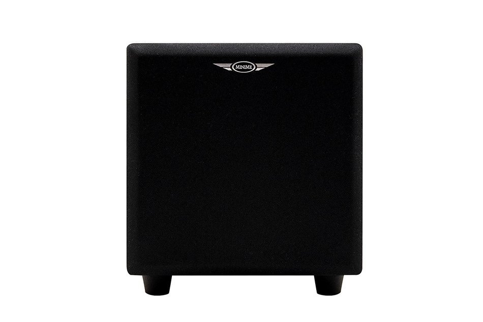 Earthquake Sound MiniMe P8 White Passive Tuned Mini Subwoofer (Piano White) N4