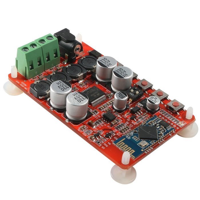 Smraza TDA7492P Digital Amplifier 2 x 25 Watt Dual Channel with Wireless Bluetooth 4.0 Audio Receiver Board &nbsp; N5