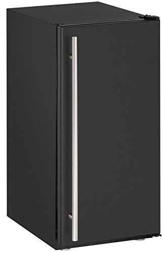U-Line UADA15IMB00A Built-in Crescent Ice Maker, 15", Black