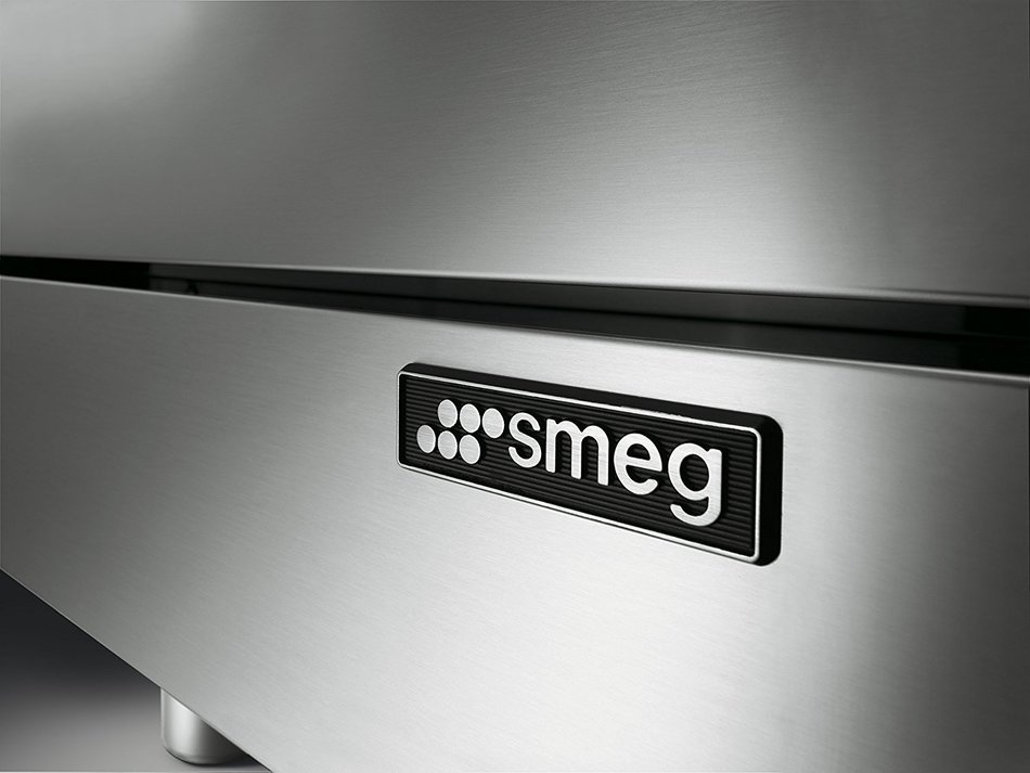 Smeg S9GMXU 36" Free-Standing Dual Fuel Range with 5 Sealed Burners, Stainless Steel N2