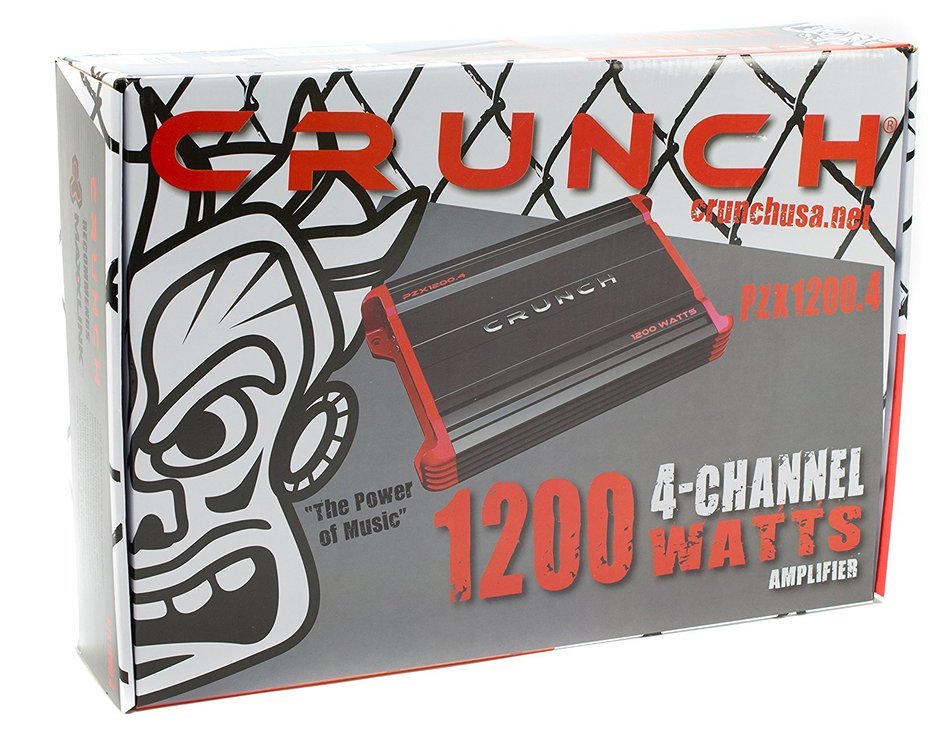 Crunch 1200W 4 Channel Amplifier| PZX1200.4 N5