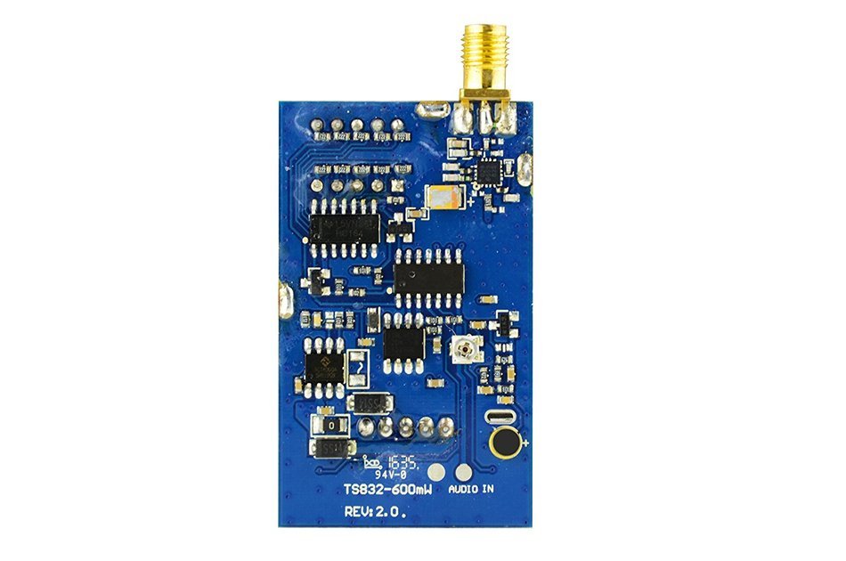 Sinopine TS832 5.8GHz 40CH 600mW Wireless FPV Transmitter for Racing Drone and Multicopter