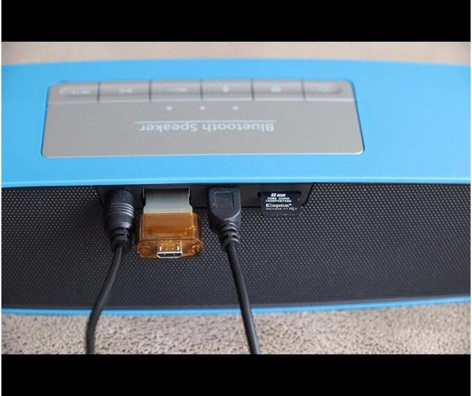 Blueone Outdoor Speaker HIFI Wireless Bluetooth Subwoofer Speakers for Cell Phones - Blue N4