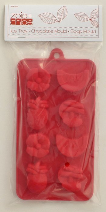 Zoie + Chloe Silicone Ice Tray & Mold for Gummy Bear, Jello, Chocolate, Soap, Crayon and More! N9