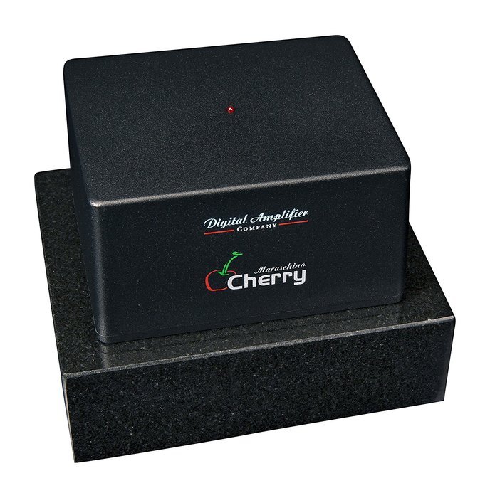 KING 60V Desktop Maraschino Amplifier (PAIR, Black top, Granite base) N2