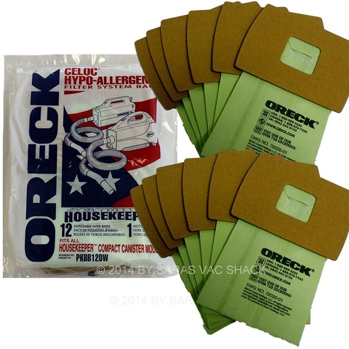 Confezione Da 3 Sacchetti Per Aspirapolvere XL Oreck Tipo CC. I - Foto 3