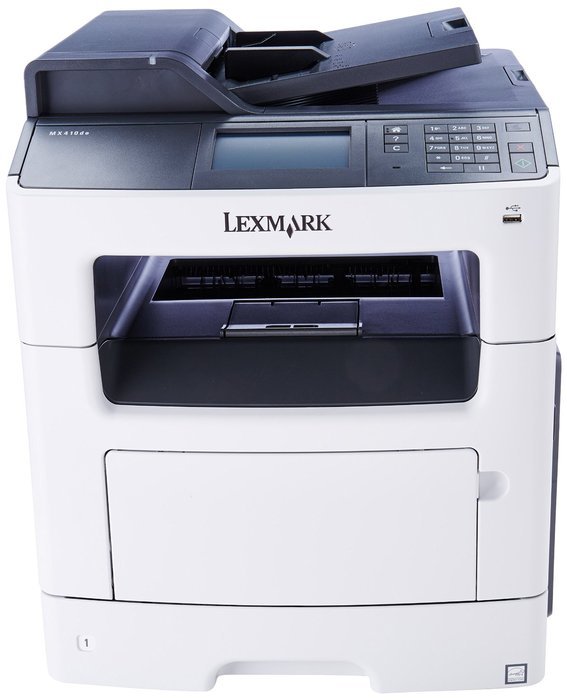 Lexmark MX410de Monochrome All-In One Laser Printer, Scan, Copy, Network Ready, Duplex Printing and Professional...