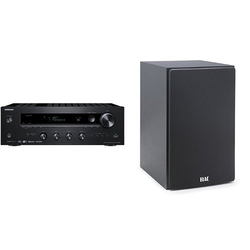 Onkyo Network Stereo Audio Component Receiver, Black (TX-8140) with a ...