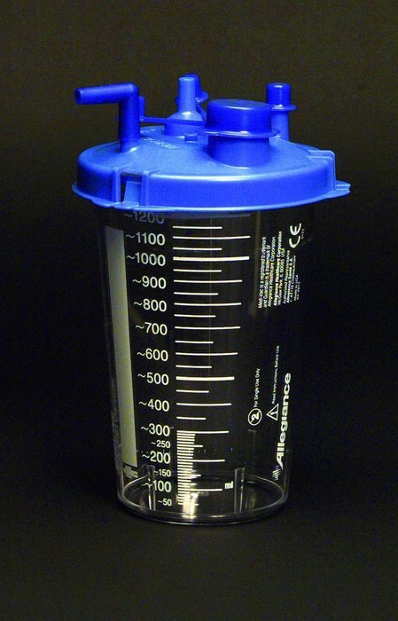 Medi-Vac Suction Canister - 1200 cc - 1 Each