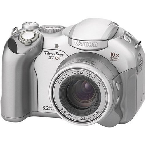 Canon PowerShot S1 IS 3.2 MP Digital Camera with 10x Image Stabilized Optical Zoom N4