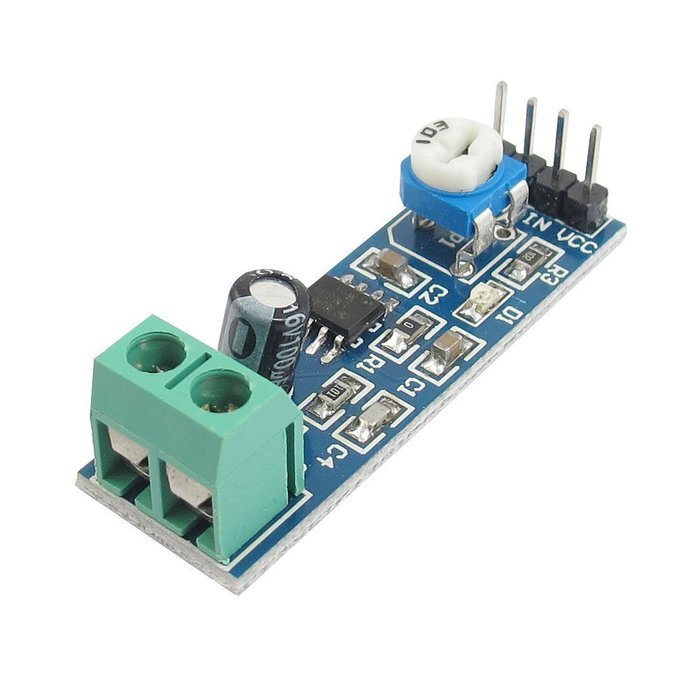 TOOGOO(R) LM386 Audio Amplifier Module 200 Times 5-12V 10K Adjustable Resistance
