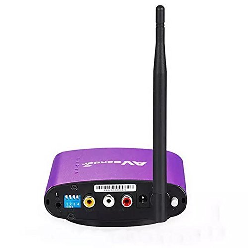 Goliton&reg; 5.8G Wireless AV TV Audio Video Transmitter and Receiver Wireless IR Remote Extender 300M Support 4 groups... N2