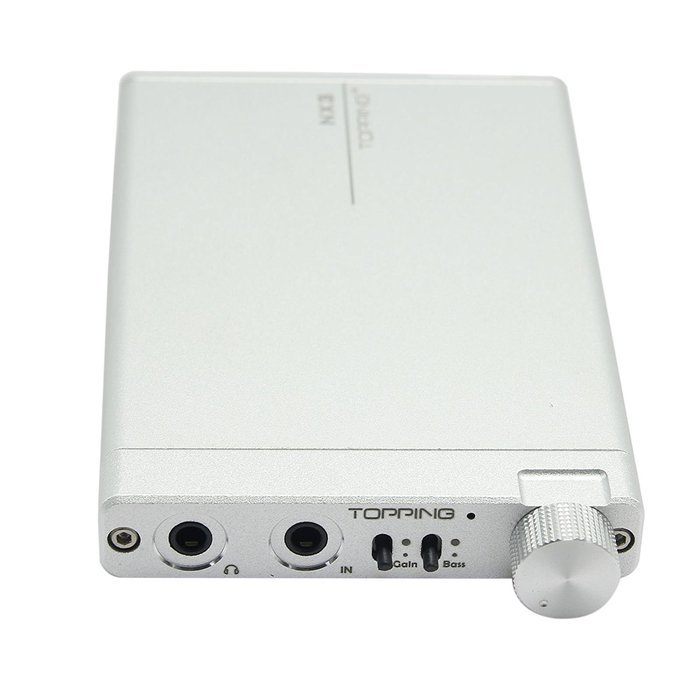 TOPPING NX3 Portable HiFi Headphone Amplifier, Ultra Slim Earphone Amps, with Bass Turbo and DAC Decoder, for... N11