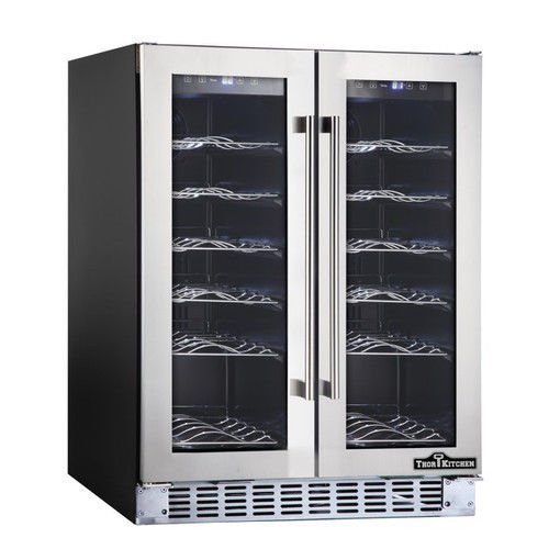 Thor Kitchen 36 Bottles Classic Stainless Wine Cooler