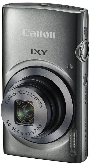 Canon digital camera IXY150 silver optics 8 x zoom IXY150 (SL) - International Version (No Warranty) N2